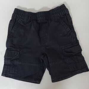 Boys Cherokee Navy Blue Cargo Pockets 100% Cotton Shorts Size 4